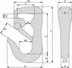 Product technical drawing