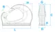 Product technical drawing