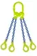 SpanSet 4leg Chain Assembly Grabiq MF CLD GBK 6 3100  Main picture preview