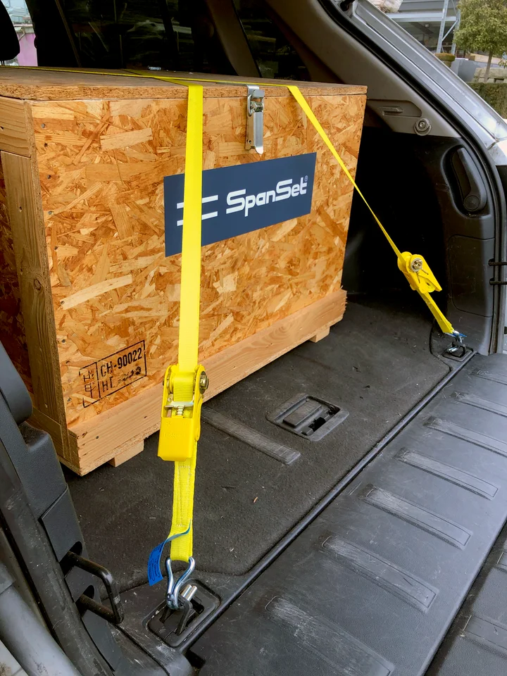 SpanSet Strapping belt LC400 25mm 3m Y  Picture 1