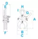 Product technical drawing