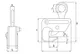 Product technical drawing