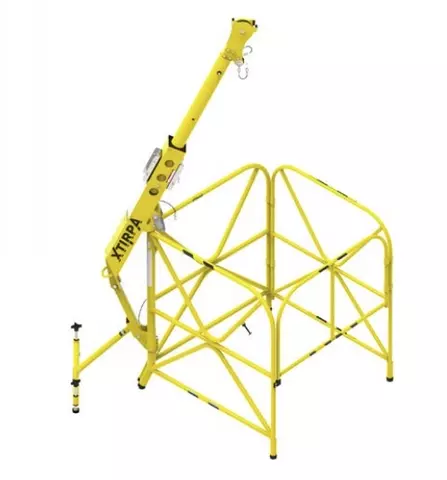 Main picture Manhole guard with integrated mast