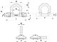 Product technical drawing