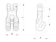 Product technical drawing