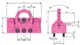 Product technical drawing
