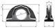 Product technical drawing